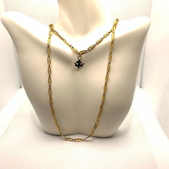 Monet Dove Double Layer Necklace - Picture 1 of 3